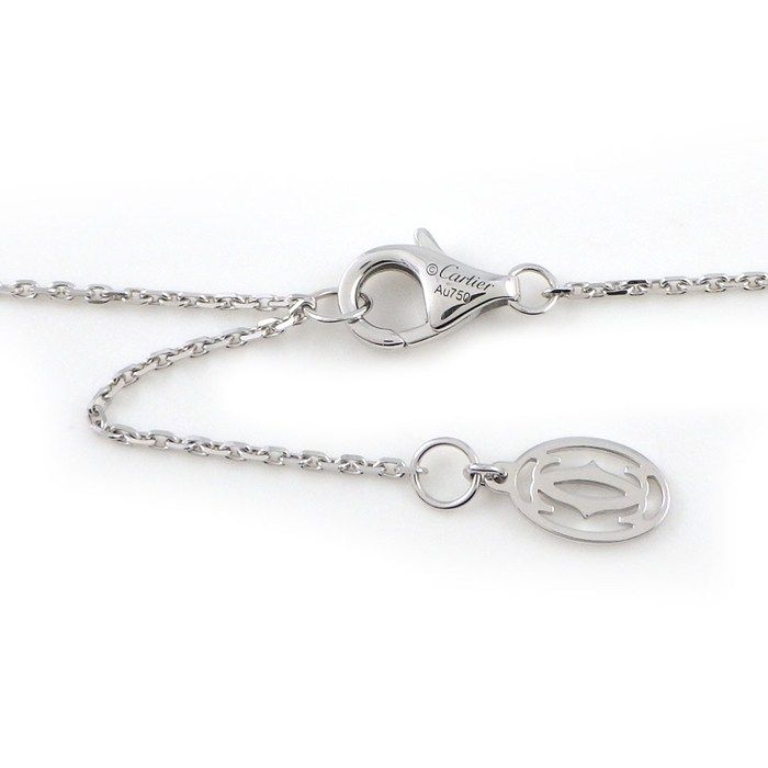 Cartier Necklace Dame le XS Diamant Leger 1 Point Diamond 18K