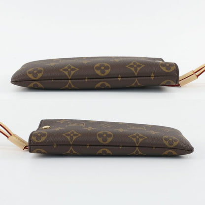 Louis Vuitton Sunglasses Pouch Monogram Leather Gold