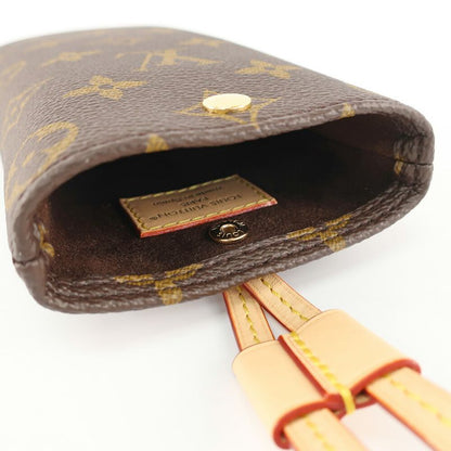 Louis Vuitton Sunglasses Pouch Monogram Leather Gold