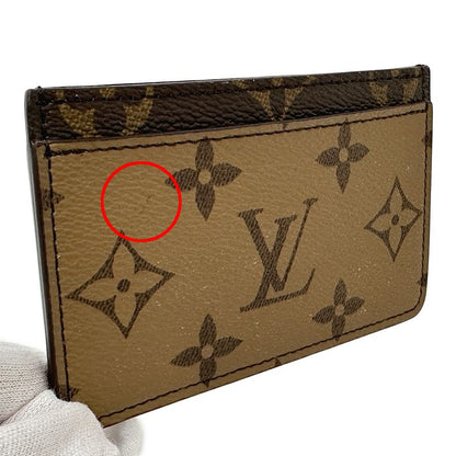 Louis Vuitton Card Case Monogram Reverse Porto Carte Sample