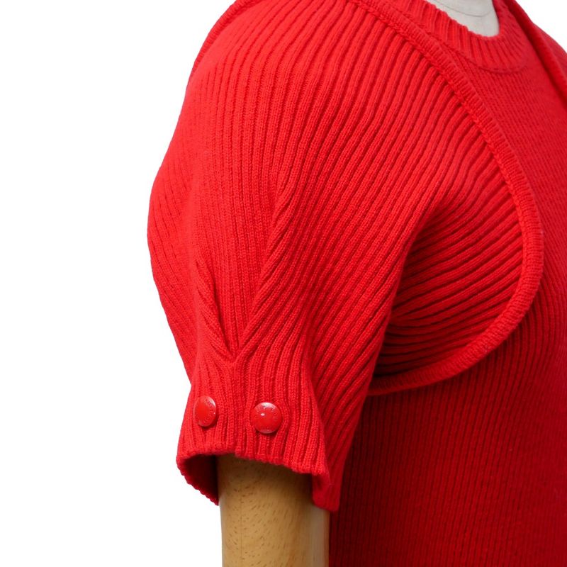 Louis Vuitton Knit M Short Sleeve Sweater Rib