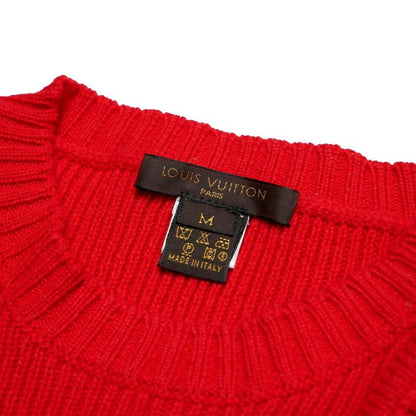 Louis Vuitton Knit M Short Sleeve Sweater Rib