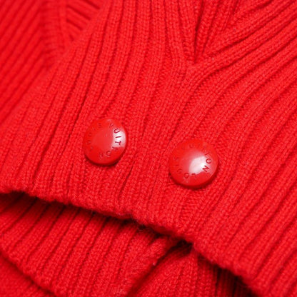 Louis Vuitton Knit M Short Sleeve Sweater Rib