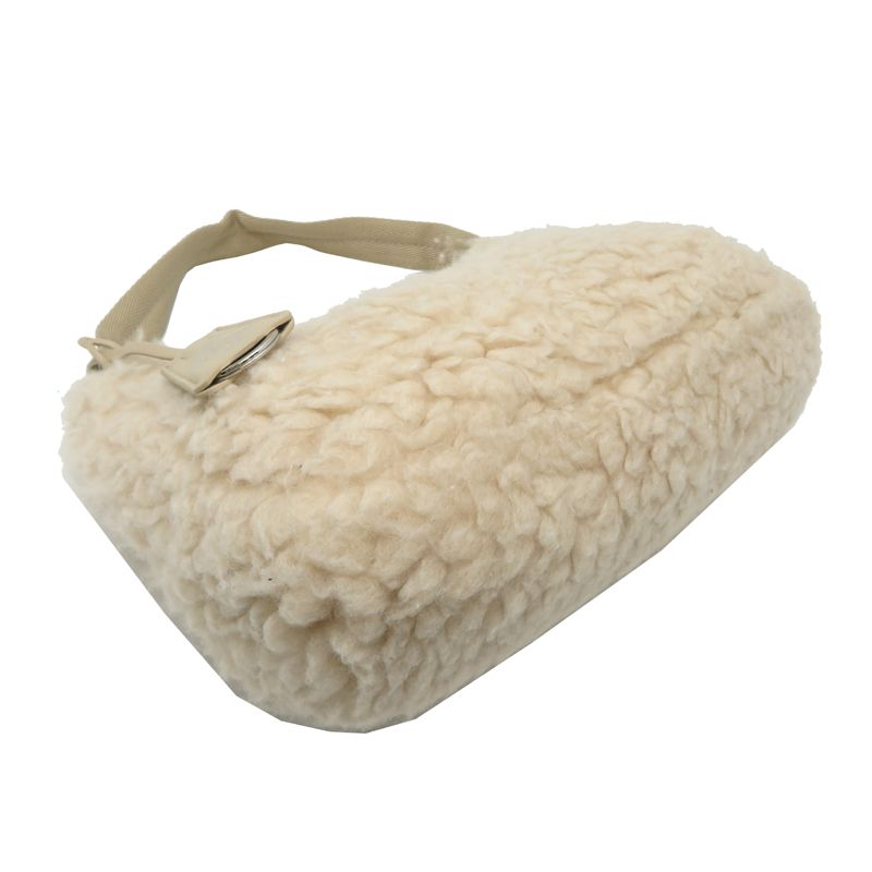 Prada Handbag Silk Wool