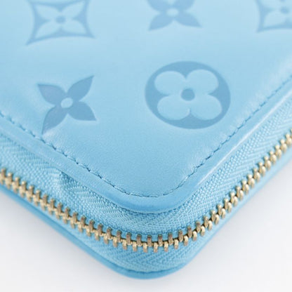 Louis Vuitton Zippy Wallet Coussin Monogram Embossed Lamb Leather