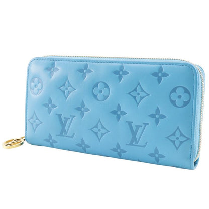 Louis Vuitton Zippy Wallet Coussin Monogram Embossed Lamb Leather