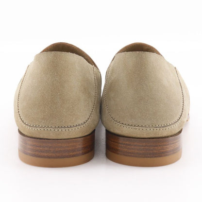 Louis Vuitton Perforated Suede Beige Loafers