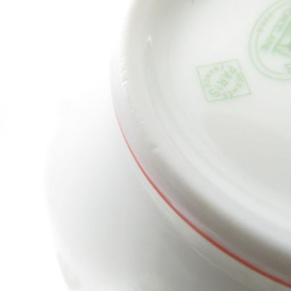 Hermes Pythagoras Tea Cup & Saucer 2 Guests Pair Fruit Pattern Out of Print Hat