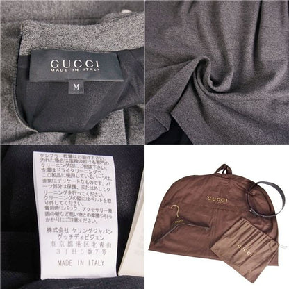 Gucci Dress Leather Belt Wool Top