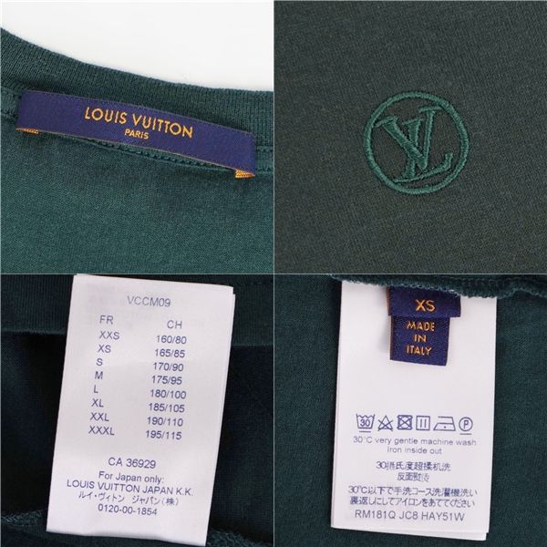 Louis Vuitton T-Shirt Cotton Green
