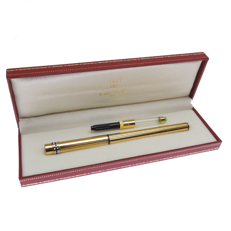 Cartier Fountain Pen Gold