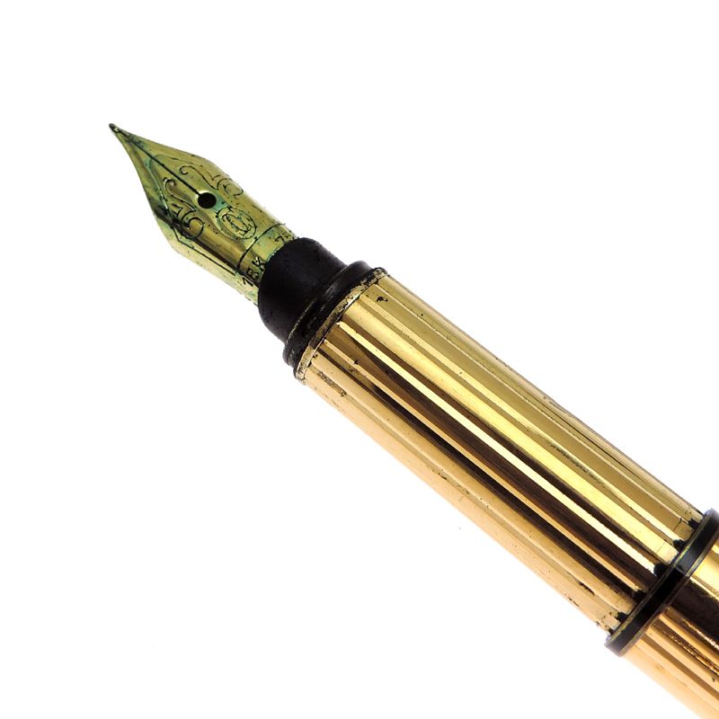 Cartier Fountain Pen Gold