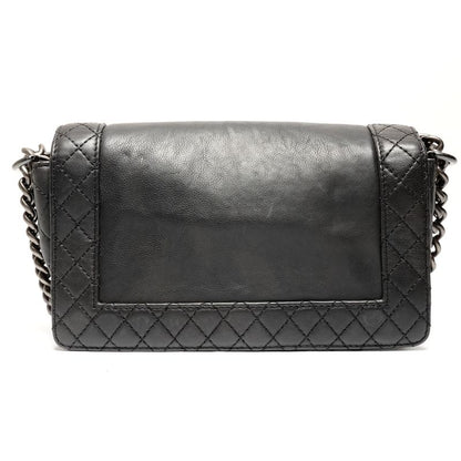 Chanel Shoulder Bag Gunmetal Chain