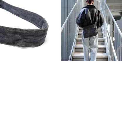 Chanel Shoulder Bag CC Logo Spark Ring Denim