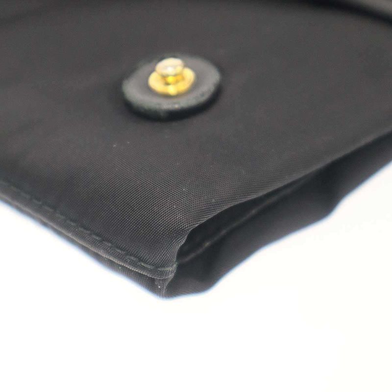 Prada Leather Ribbon Nylon 2-Way Tote Black