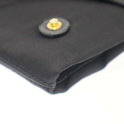 Prada Leather Ribbon Nylon 2-Way Tote Black