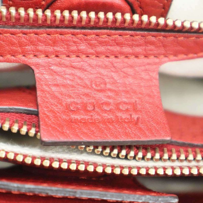 Gucci Shoulder Tote Red