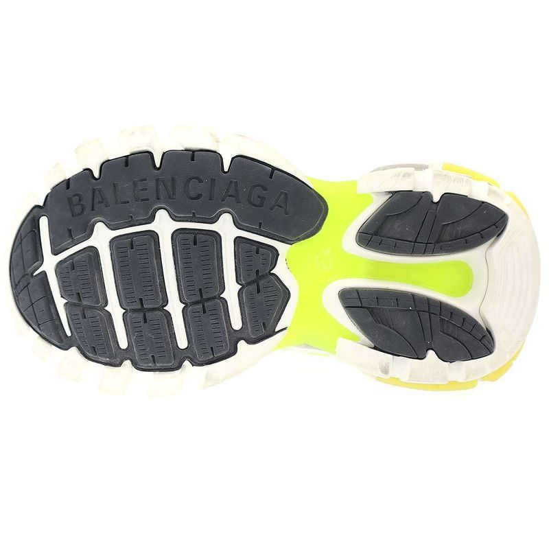 Balenciaga Track Trainer Sneakers White Yellow 36
