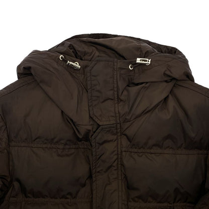 Gucci Hooded Down Jacket Brown 46