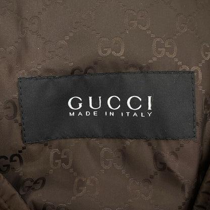 Gucci Hooded Down Jacket Brown 46