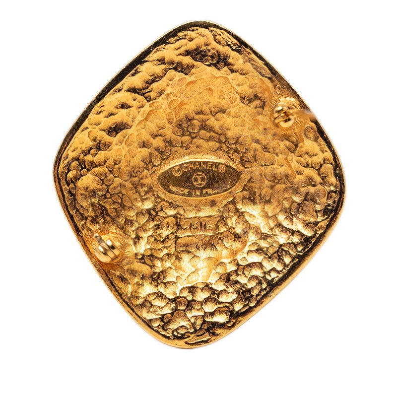 Chanel CC Logo Gold Plated