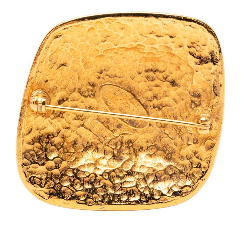 Chanel CC Logo Gold Plated