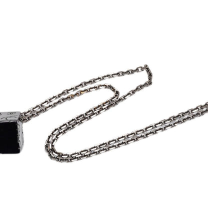 Chanel CC Logo Camellia Cube Black Plastic Metal