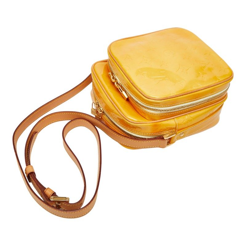 Louis Vuitton Monogram Vernis Star Yellow Patent Leather