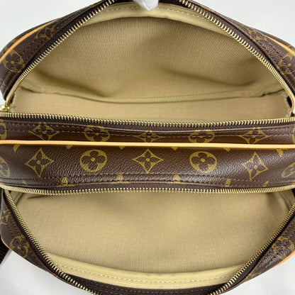 Louis Vuitton Reporter PM Crossbody Shoulder Bag Monogram Brown