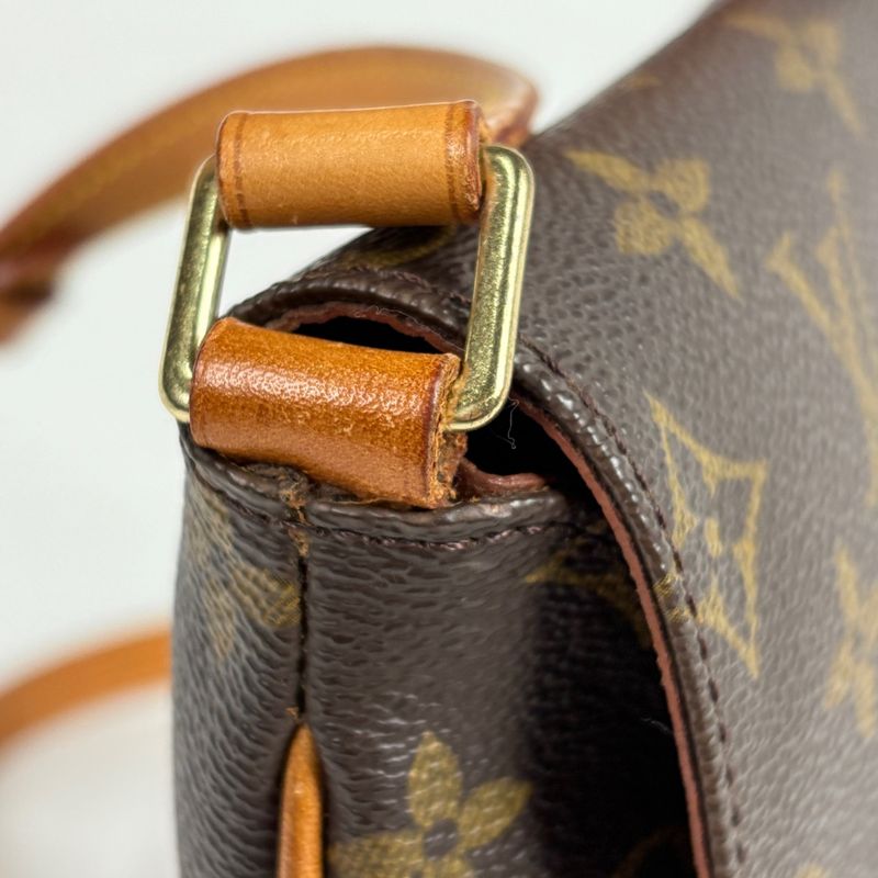 Louis Vuitton Musette Salsa Short Shoulder Bag Monogram Brown