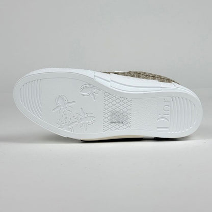 Dior Oblique Sneakers Skater Canvas Beige