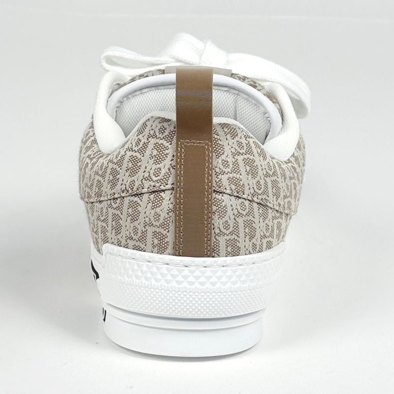 Dior Oblique Sneakers Skater Canvas Beige
