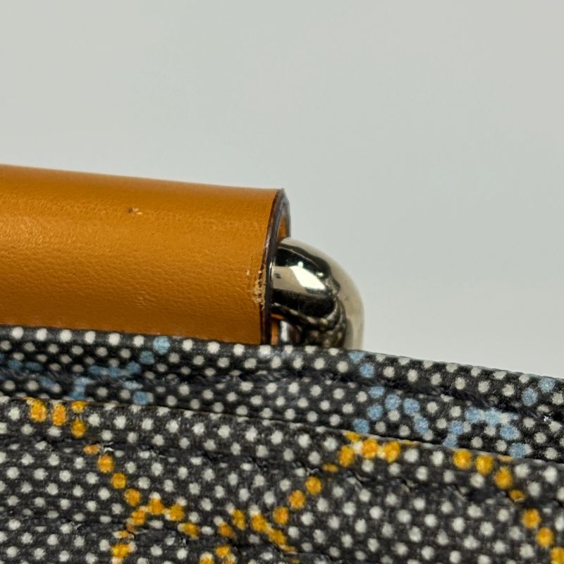 Gucci GG Pattern Shoulder Bag Logo Crossbody Yellow