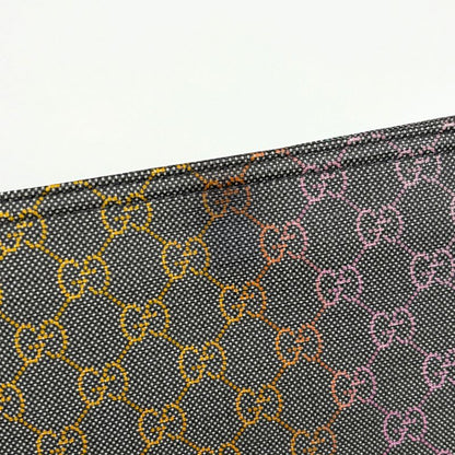 Gucci GG Pattern Shoulder Bag Logo Crossbody Yellow