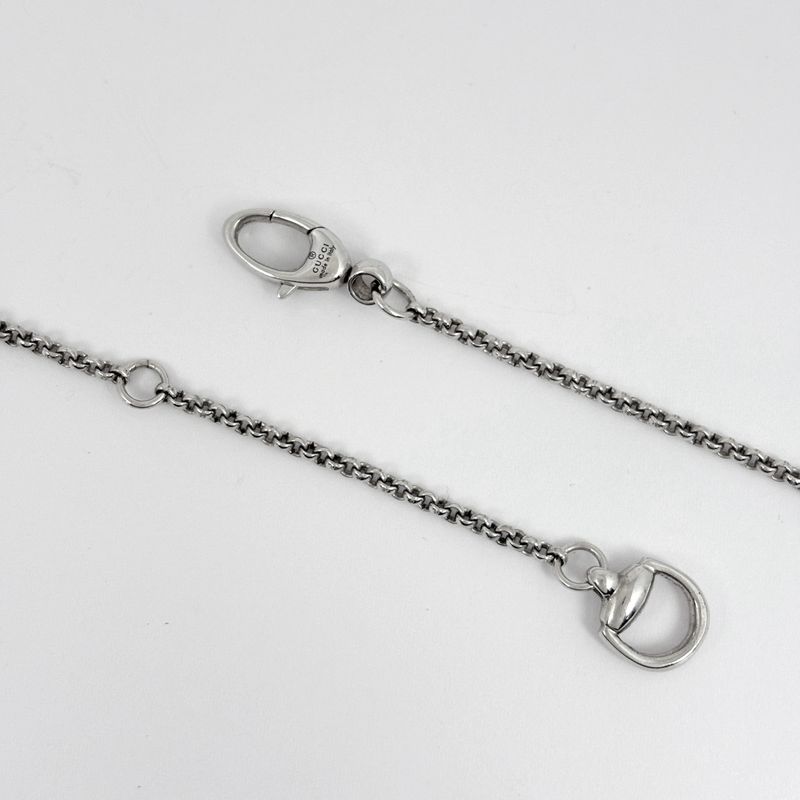 Gucci Open Necklace Silver