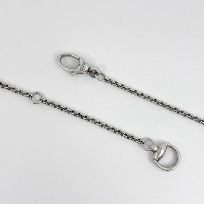 Gucci Open Necklace Silver