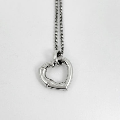 Gucci Open Necklace Silver