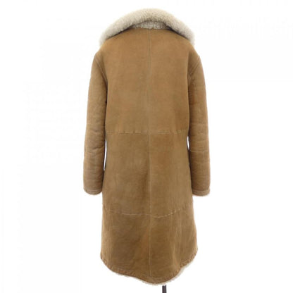 Dior Mouton Coat Brown 42