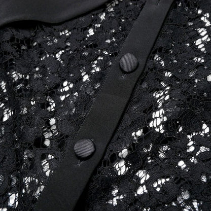 Dolce & Gabbana Dress Full Lace Satin Ribbon Thai