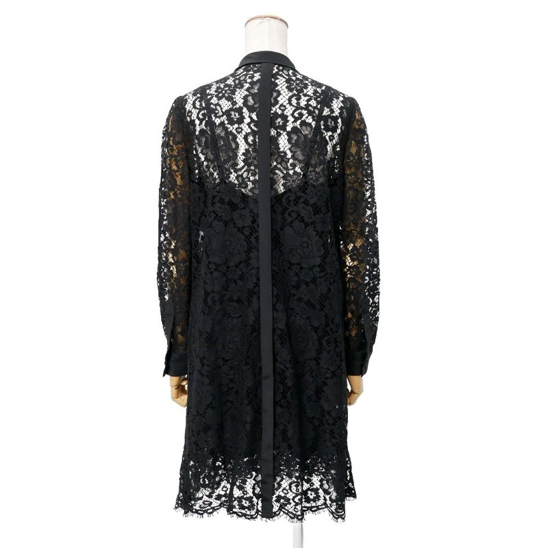 Dolce & Gabbana Dress Full Lace Satin Ribbon Thai