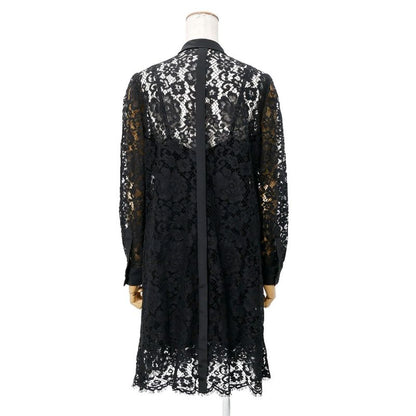 Dolce & Gabbana Dress Full Lace Satin Ribbon Thai