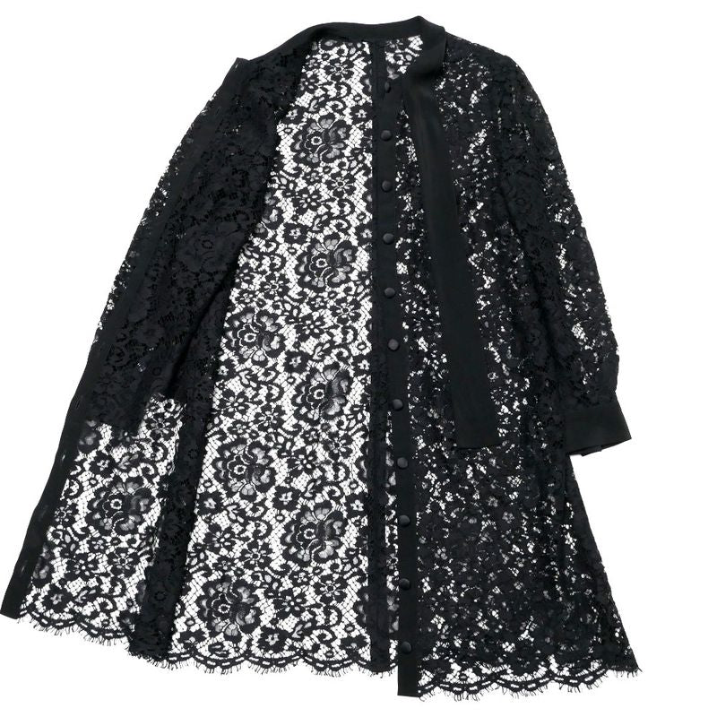 Dolce & Gabbana Dress Full Lace Satin Ribbon Thai