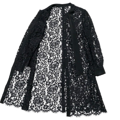 Dolce & Gabbana Dress Full Lace Satin Ribbon Thai