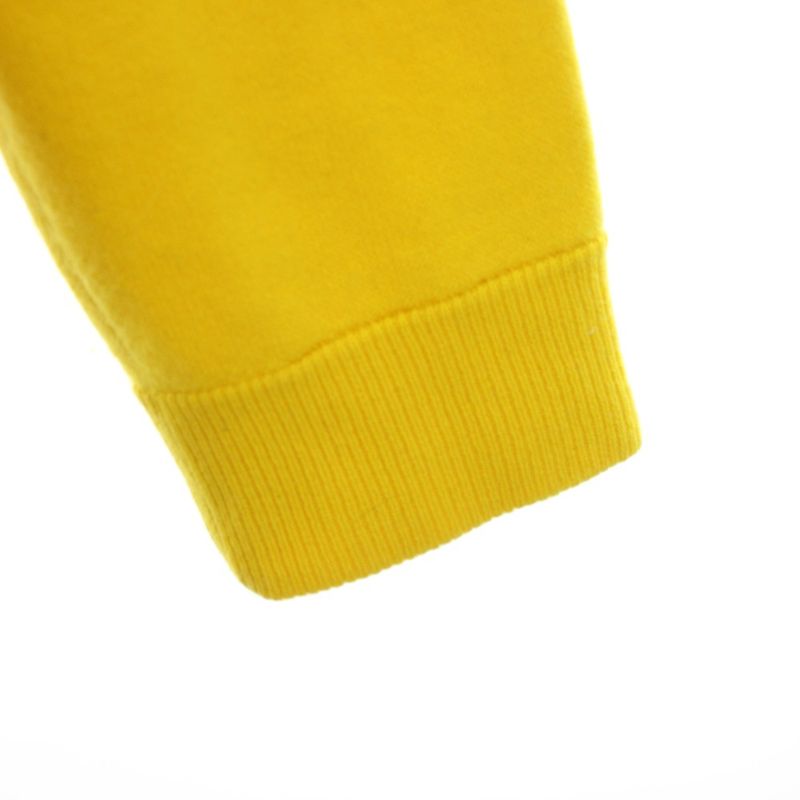 Loewe Knit Sweater Crew Neck Long Sleeve Anagram Embroidery Cashmere S Yellow