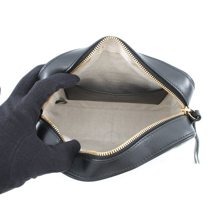 Gucci Shoulder Bag GG Matelasse Small Leather Black