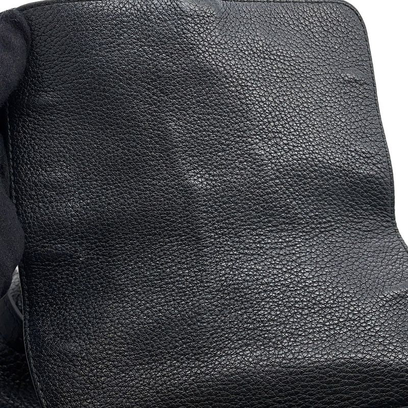 Gucci Backpack Bamboo Fringe Leather Black