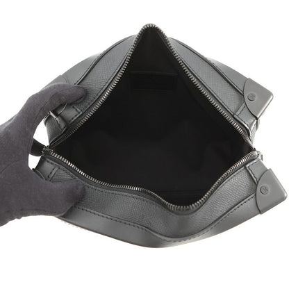 Louis Vuitton Shoulder Bag Taiga Soft Trunk Black Noir
