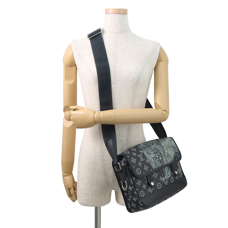 Louis Vuitton Shoulder Bag Monogram Savannah Chapman Brothers Messenger PM