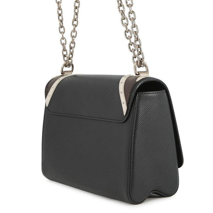 Louis Vuitton Shoulder Bag Epi Monogram Twist MM 2-Way Black Noir