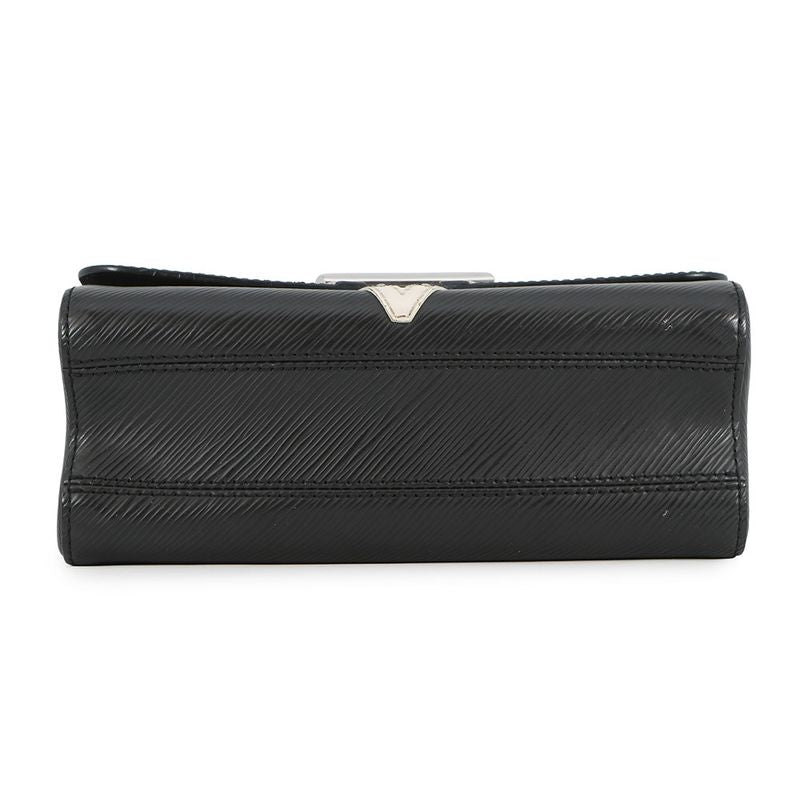 Louis Vuitton Shoulder Bag Epi Monogram Twist MM 2-Way Black Noir